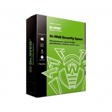 Антивирус Dr.Web Security Space 12М 2 ПК новая лицензия