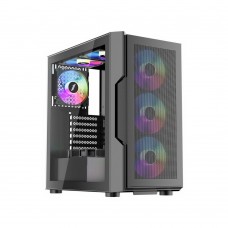 Компьютерный корпус 1STPLAYER T7-P BLACK без Б/П