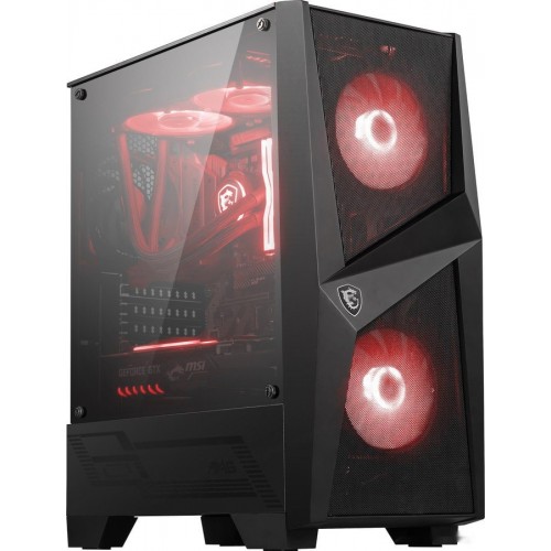 Компьютерный корпус MSI MAG FORGE 100M ATX/mATX/Mini-ITX 2x3.5", 3x2.5", 2xUSB 3.2 Gen1, Audio, Mic