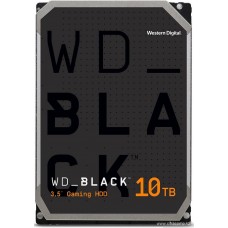 Жесткий диск HDD 10 Tb SATA 6Gb/s Western Digital Black WD101FZBX, 7200rpm, 64Mb (WD101FZBX)