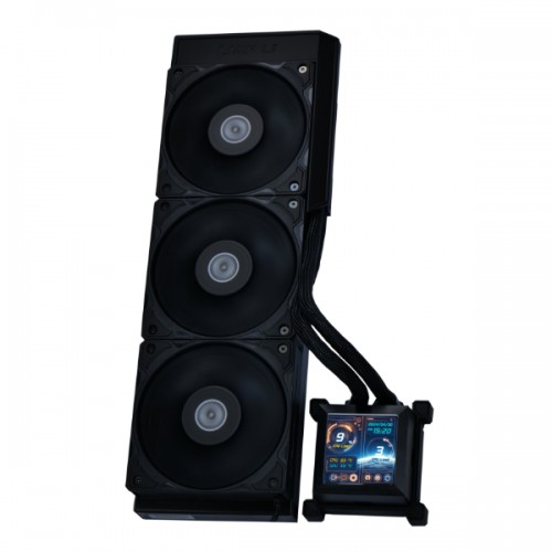 Водяное охлаждение для CPU Lian Li HydroShift LCD 360 FAN LESS Black G89.GHSLCD36NB.00