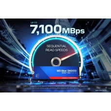 Твердотельный накопитель 1000GB SSD WD BLUE SN5100 M.2 2280 NVMe 4.0 R7100/W6700MB/s WDS100T5B0E