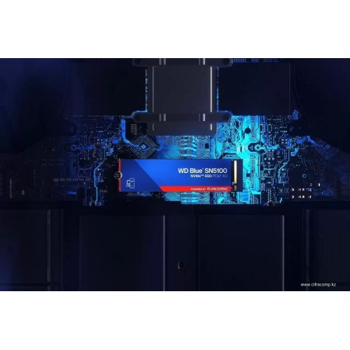 Твердотельный накопитель 1000GB SSD WD BLUE SN5100 M.2 2280 NVMe 4.0 R7100/W6700MB/s WDS100T5B0E
