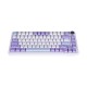 Клавиатура Ajazz AK820 MAX Magnetic Switch Белый