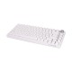 Клавиатура Ajazz AK820 Blue Switch White