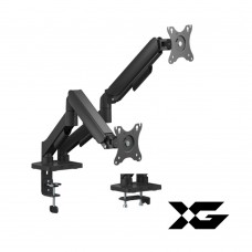 Настольный кронштейн с газлифтом XG MGA-1732D для 2-х мониторов (17"-32")