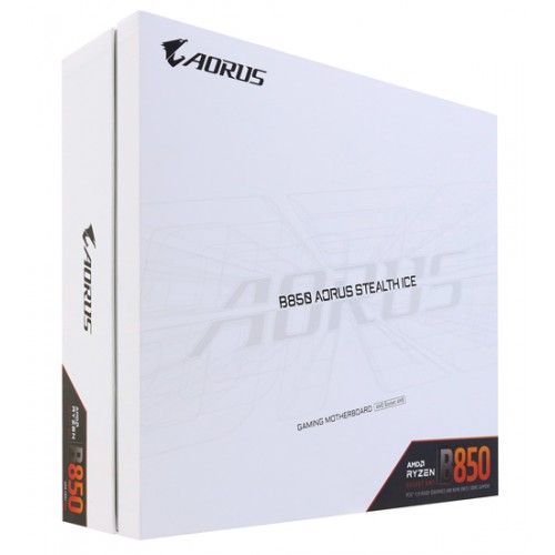 Материнская плата GIGABYTE B850 AORUS STEALTH ICE, MB Socket AM5, ATX, AMD B850 (HDMI) 4DDR5, PCIx16,PCIx1