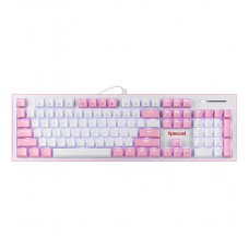 Клавиатура USB, Redragon Hades, black, (70821), KeyBoard mechanical, Pink