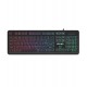 Клавиатура USB, Defender RAID GK-778DL RU, black, (45778), KeyBoard