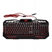 Клавиатура USB, Defender Doom Keeper GK-100DL, black, KeyBoard (45100)