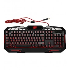 Клавиатура USB, Defender Doom Keeper GK-100DL, black, KeyBoard (45100)