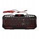 Клавиатура USB, Defender Doom Keeper GK-100DL, black, KeyBoard (45100)