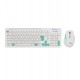 Комплект клавиатура + мышь Defender Cerrato C-978 RU, White, (45978)