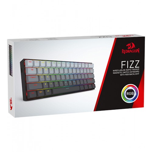 Клавиатура USB, Redragon Fizz RT, (72300), KeyBoard mechanical
