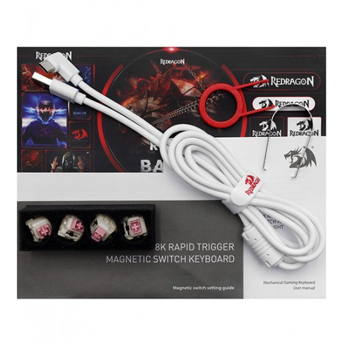 Клавиатура USB, Redragon Fizz RT, (72300), KeyBoard mechanical