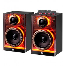Акустическая система Defender Futuro, Черный, SPK active (2.0), 10W*2, 20-20000 Hz,BT/USB/TF/AUX/2400мА black (65087)