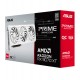 Видеокарта ASUS RX 9070XT [PRIME-RX9070XT-O16G-WHITE], 16 GB, GPU AMD,, PRIME 9070 XT WHITE 2HDMI/2DP, GDDR6/256bit, [PRIME-RX9070XT-O16G-WHITE]