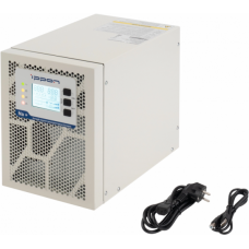 ИБП Ippon Na+ TAE 1000 1000W/Tower online/батарея 12V 4,8Ah*3/USB-B/RS-232/EPO/3 euro роз/ЖК-дисплей/поддержка SNMP/Бел
