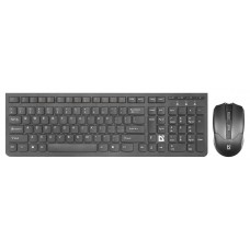 Клавиатура и мышь, USB, Defender COLUMBIA C-775 RU, Черный (45775), KeyBoard + mouse, wireless, black