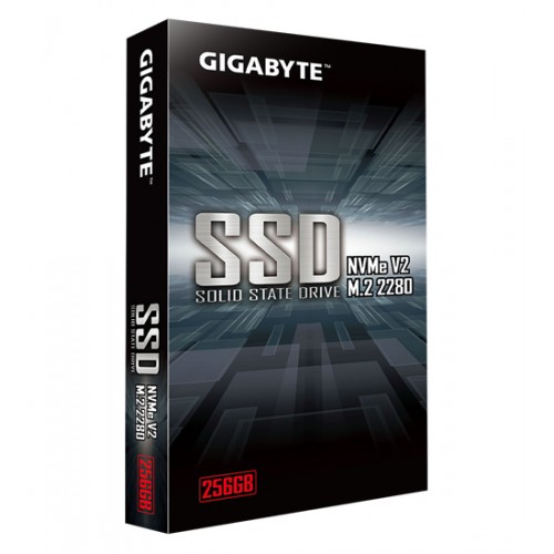 Твердотельный накопитель SSD 256 Gb PCI-E 3.0 GIGABYTE G3NVMEV2256G, M.2 2280, NVMe 1.4, R3200/W1200 (G3NVMEV2256G)