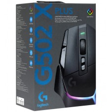 Мышь G502 X PLUS - LIGHTSPEED Wireless RGB Gaming Mouse - BLACK/PREMIUM - EWR2i-934 (910-006163)