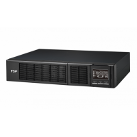 ИБП FSP Clippers 3K 3000W/ батареи 12V 9Ahx6/1 x IEC 320 C19 / 6 x IEC 320 C13/USB Type-B порт и RS-232/ЖК дисплей