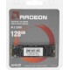 Твердотельный накопитель  128GB SSD AMD RADEON R5 M.2 2280 SATA3 R542Mb/s, W453MB/s R5M128G8