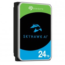 Жесткий диск для видеонаблюдения 24Tb Seagate SkyHawk AI 256Mb 7200rpm SATA3 3.5" ST24000VE002