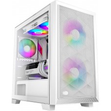 Корпус PCCooler C3D310 WH ARGB mATX/ITX USB3.0, 2xUSB2.0 White