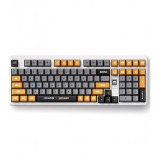 Клавиатура USB, MCHOSE UT98-4, Бронзовый-серый, KeyBoard Bluetooth, Silent Peach V3 Switch, BT5.0/-C/2.4GHz, 10000m, Brown-Grey