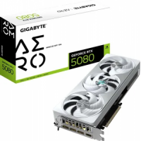 Видеокарта Gigabyte GV-N5080AERO OC-16GD, GeForce RTX 5080 AERO OC, 16Gb GDDR7, 256Bit, DP, HDMI, BOX