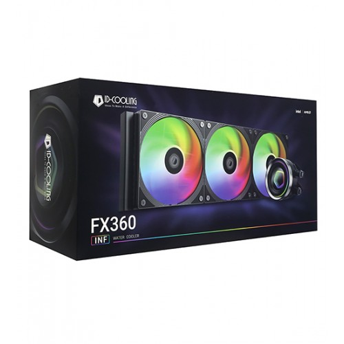 Система водяного охлаждения процессора ID-Cooling FX360 INF, Water Cooler for S1700/1200/1851/115x/AMD