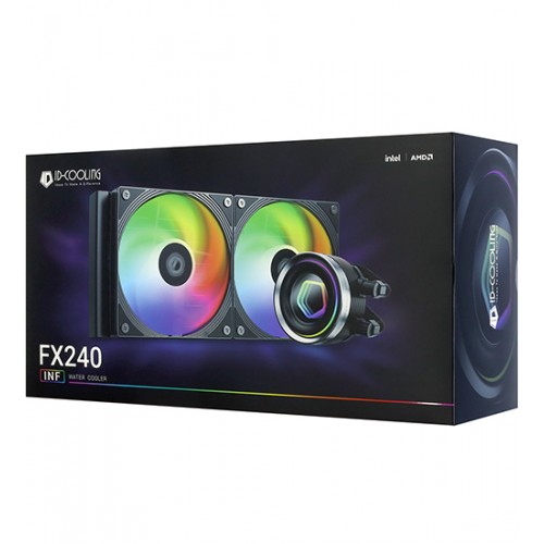 Система водяного охлаждения процессора ID-Cooling FX240 INF, Water Cooler for S1700/1200/1851/115x/AMD