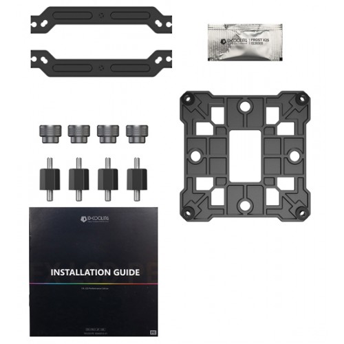 Система охлаждения ID-Cooling SE-904-XT ARGB BLACK, Cooler for S1851/1700/1200/AMD, 180W, 10cm fan,500-2500rpm