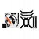 Система охлаждения ID-Cooling SE-225-XT BLACK V2, Cooler for S1700/1200/115x/2066/2011/AMD, 220W, 700-1800rpm, 4pin