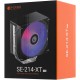 Система охлаждения ID-Cooling SE-214-XT V2, Cooler for S1851/1700/1200/11/AMD, 200W, 12cm fan,300-2000rpm, 58CFM