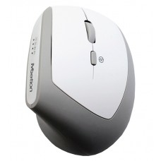 Мышь Meetion BTM008, Серый, Mouse Wireless, optical, 2400DPI, 500mA, USB-C, 2.4 GHz/BT, White Grey