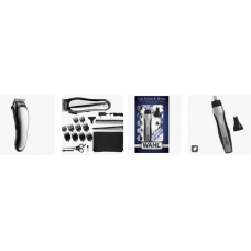 Машинка для стрижки волос Wahl Lithium-Ion Cordless + Wahl Nose trimmer серебро-черный