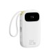 Портативный внешний аккумулятор Baseus EnerFill FC31 10000mAh 22.5W White (P10082106213-00)