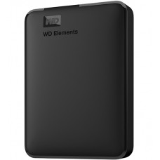 Внешний жесткий диск 6Tb, WD Elements Portable WDBHJS0060BBK-WESN, 2'50", USB3.2, Black (WDBHJS0060BBK-WESN)