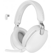 Беспроводные наушники AULA A500 WHITE, белый, Bluetooth headphone BT5.4/cable, white