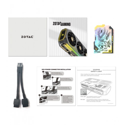 Видеокарта ZOTAC RTX 5070 TWIN EDGE OC WHITE, 12 GB, GPU NVIDIA,, HDMI/3DP,GDDR7/192-bit, [ZT-B50700Q-10P]