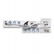 Клавиатура Bluetooth, Attack Shark X66 Cheese White, KeyBoard BT/wireless/Type-C, EN/RU/KZ, 3000mAh