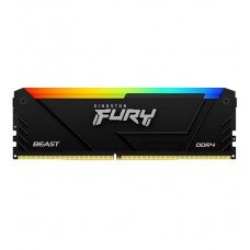 Модуль памяти Kingston Fury Beast RGB, KF432C16BB2A/32, DDR4, 32 GB, DIMM  CL16, black