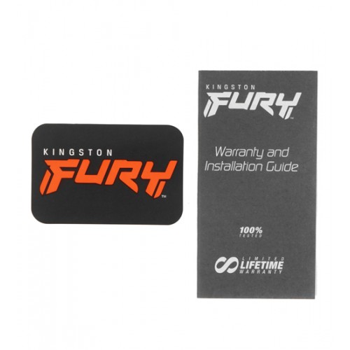 Модуль памяти Kingston Fury Beast RGB, KF432C16BB2A/32, DDR4, 32 GB, DIMM  CL16, black