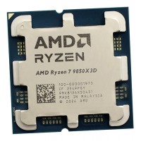 Процессор AMD Ryzen 7 9850X3D, oem, CPU 4.7GHz (Granite Ridge, 5.6), 8C/16T, (100-000001973), 8/96MB, 120W,AM5