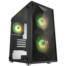Корпус MATX mini tower SP, CST130A, (без БП) , Black, Case F