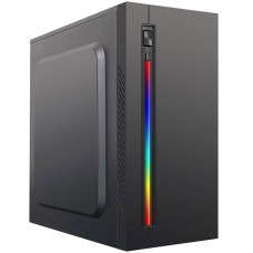 Корпус MATX mini tower APEX V03, RGB (400W), Case black