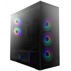 Корпус ATX midi tower Arctic Cooling Xtender ACPCC00015A, (без БП), Черный, Case black