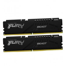 Модуль памяти Kingston Fury Beast KF556C40BBK2-32 DDR5 DIMM 32Gb (2x16) 5600 MHz CL40 (KF556C40BBK2-32)